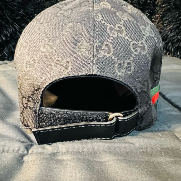 GUCCI Original GG Baseball Cap w/Web - Picture 5 of 8